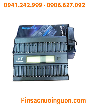 DoublePow DP-K50 _Máy sạc với 40 Rảnh (Sạc được đến 40viên /lần Pin NiMh, NiCd, Lithium AA-AAA)