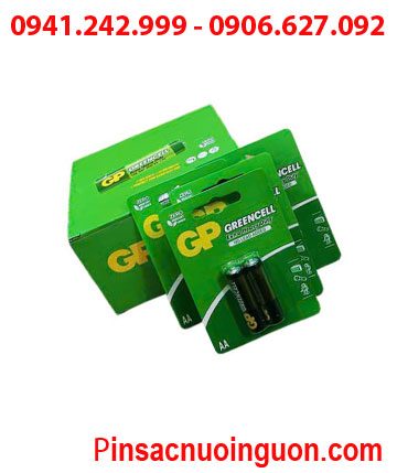 COMBO 1hộp 18vỉ=36viên (Loại vỉ 2viên) Pin AA 1.5v GP GreenCell 15G-2U4 /R6 Extra Heavy _Giá 248.000đ /HỘP