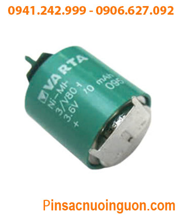 Pin sạc 3.6v-80mAh(3V/80H); Pin sạc NiMh NiCd 3.6v-80mAh(3V/80H); Pin nuôi nguồn 3.6v-80mAh(3V/80H)