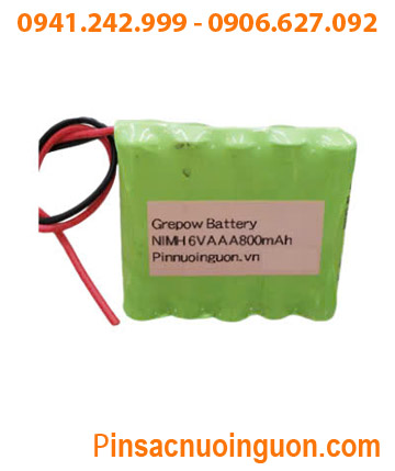 Pin sạc 6v-AAA800mAh, Pin nuôi nguồn PLC NiMh 6v-AAA800mAh chính hãng |HÀNG CÓ SẲN