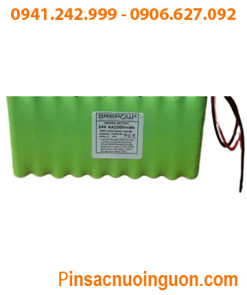 Pin nuôi nguồn 24v-AA1000mAh, Pin sạc NiMh 24v-AA1000mAh, Pin sạc công nghiệp 24v-AA1000mAh chính hãng