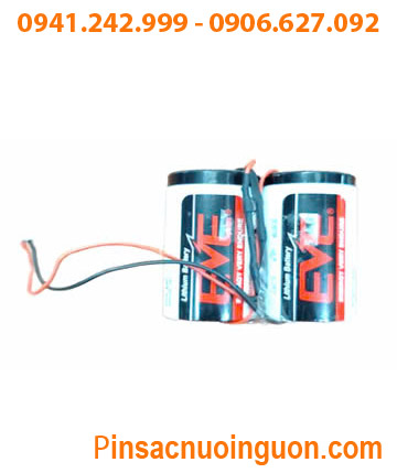 EVE ER34615; Pin nuôi nguồn EVE ER34615 lithium 3.6v 38000mAh (ghép đôi 2viên) chính hãng