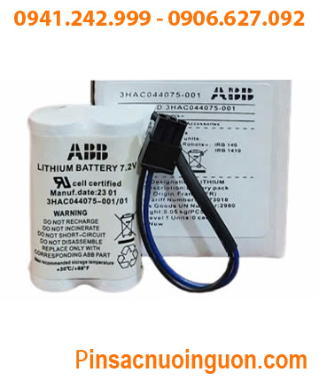 ABB Robots 3HAC044075-001/01; Pin nuôi nguồn ABB Robots 3HAC044075-001/01 lithium 7.2v_Xuất xứ Pháp
