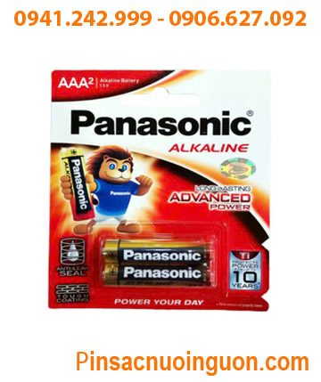 Panasonic LR03T/2B; Pin AAA 1.5v Alkaline Panasonic LR03T/2B _Made in Thailand (Vỉ 2viên)