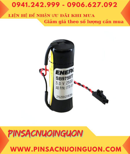 Allen Bradley SB9758T _Pin nuôi nguồn Allen Bradley SB9758T lithium 3.0v 2200mAh (Xuất xứ Nhật)