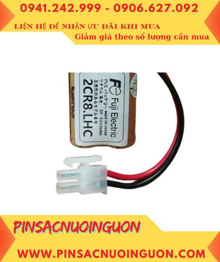 Pin Máy rửa chén; Pin Lavabo; Pin Vòi Hoa Sen FUJI CR8.LHC lithium 3v 5200mAh _Xuất xứ Nhật