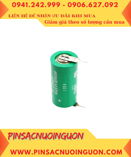 Pin Varta CR2/3AA _Pin CR2/3AA; Pin nuôi nguồn PLC Varta CR2/3AA 1350mAh _ Made in Germany (Đức)