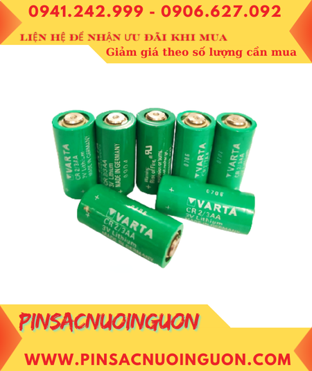 Pin Varta CR2/3AA; Pin nuôi nguồn PLC Varta CR2/3AA 1350mAh _ Made in Germany (Đức)