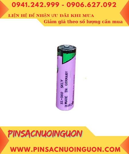Tadiran SL-560; Pin nuôi nguồn Tadiran SL-560 lithium 3.6V AA 1800mAh (chịu nhiệt cao đến 125℃)