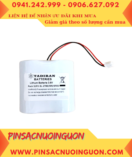Pin S1P2-SL-2780/WK/SFI01; Pin nuôi nguồn S1P2-SL-2780/WK/SFI01 (3.6v 38000mAh)_Xuất xứ Israel
