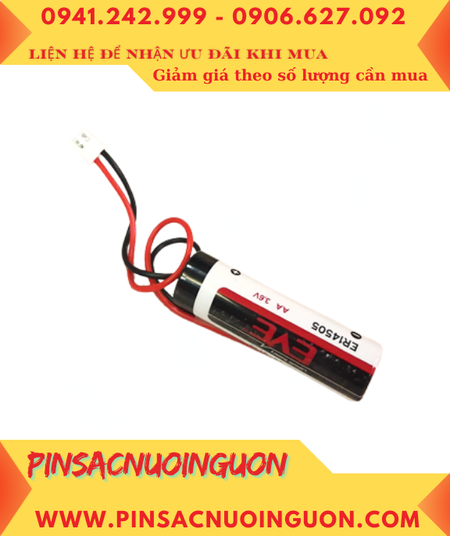 EVE ER14505 (PH2.54-2P); Pin nuôi nguồn EVE ER14505 lithium 3.6v AA 2600mAh chính hãng