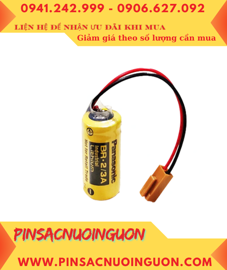 Fanuc A98-0031-0006; Pin nuôi nguồn Fanuc A98-0031-0006 lithium 3V 2/3A 1200mAh, Xuất xứ NHẬT