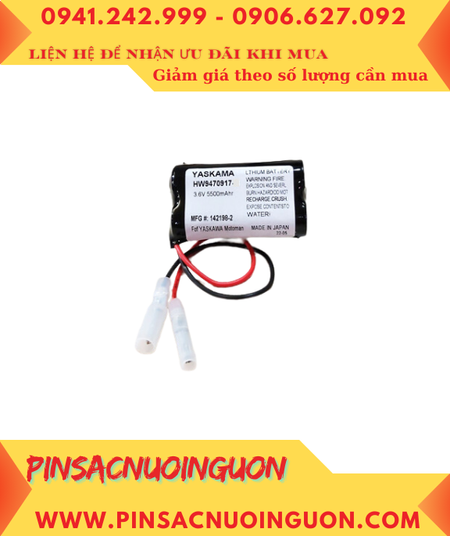 Yaskawa HW9470917-A; Pin nuôi nguồn Yaskawa HW9470917-A lithium 3.6v chính hãng (Xuất xứ NHẬT)