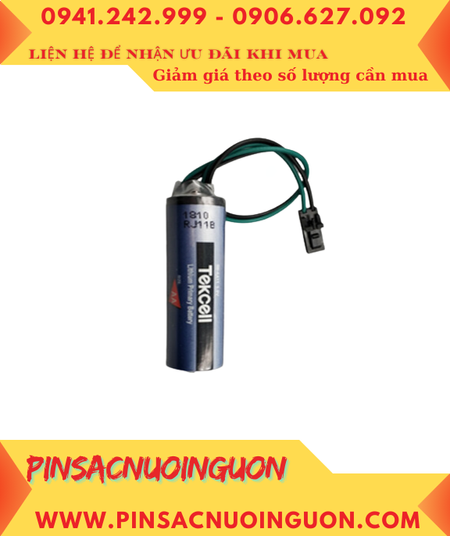 Tekcell SB-AA11; Pin nuôi nguồn PLC Tekcell SB-AA11 lithium 3.6V AA 2400mAh (zắc trắng) _Hàn quốc