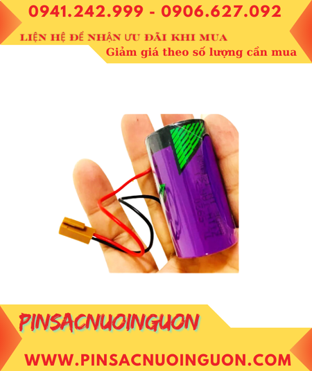 Pin Tadiran TL-5930; Pin TL-5930; Pin nuôi nguồn PLC Tadiran TL-5930 lithium 3.6v D 19000mAh _Xuất xứ Israel