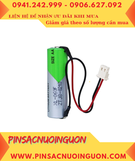 XENO XL-060F, Pin nuôi nguồn XENO XL-060F lithium 3.6v AA 2600mAh chính hãng _Xuất xứ Hàn Quốc