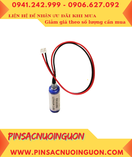 Pin ER10280 (ER10/28), Pin nuôi nguồn PLC ER10280 (ER10/28) lithium 3.6v 2/3AAA 500mAh