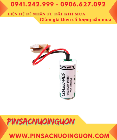 Saft LS14500 _Pin LS14500; Pin nuôi nguồn PLC Saft LS14500 lithium 3.6v AA 2600mAh _Xuất xứ Pháp