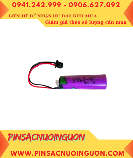 Tadiran TL-5903; Pin nuôi nguồn PLC Tadiran TL-5903 LITHIUM 3.6v AA2400mAh (ZẮC CẮM)_Made in Israel