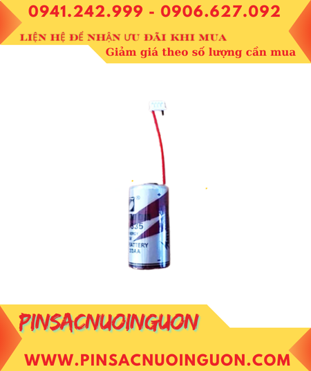 Sunmoon ER14335 (ZẮC CẮM); Pin nuôi nguồn Sunmoon ER14335 lithium 3.6v 1650mAh 2/3AA chính hãng