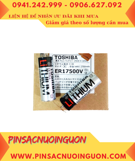 DENSO ER17500V _Pin nuôi nguồn PLC DENSO ER17500V lithium 3.6v 2700mAh _Xuất xứ Nhật