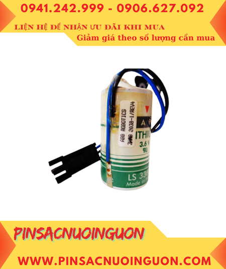 ABB Robot 3HAB2038-1; Pin nuôi nguồn ABB Robot 3HAB2038-1 lithium 3.6v 17000mAh /Xuất xứ PHÁP