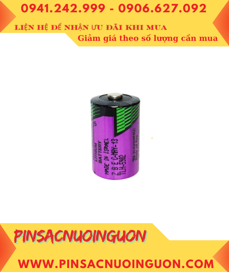 Pin Tadiran TLH-5902; Pin nuôi nguồn Tadiran TLH-5902 1/2AA 1200mAh 3.6v (loại chịu nhiệt cao)