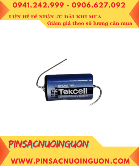 Tekcell SB-AA02, Pin nuôi nguồn PLC Tekcell SB-AA02 lithium 3.6v 1/2AA 1200mAh, Xuất xứ HÀN QUỐC