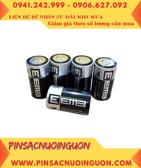 EEMB ER34615, Pin nuôi nguồn PLC EEMB ER34615 lithium 3.6v D 19000mAh chính hãng