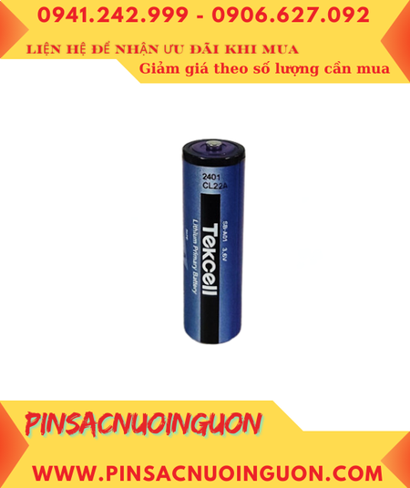 Tekcell SB-A01; Pin nuôi nguồn PLC Tekcell SB-A01 lithium 3.6v 3650mAh chính hãng, Xuất xứ Hàn Quốc