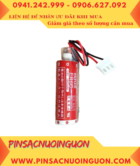 Pin Maxell ER6C _Pin ER6C; Pin nuôi nguồn PLC Maxell ER6C lithium 3.6v AA1800mAh _Xuất xứ Nhật