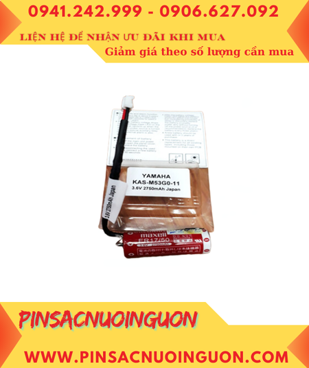 Yamaha KCA-M53G0-01 _Pin nuôi nguồn PLC Yamaha KCA-M53G0-01 2750mAh (Made in Japan)