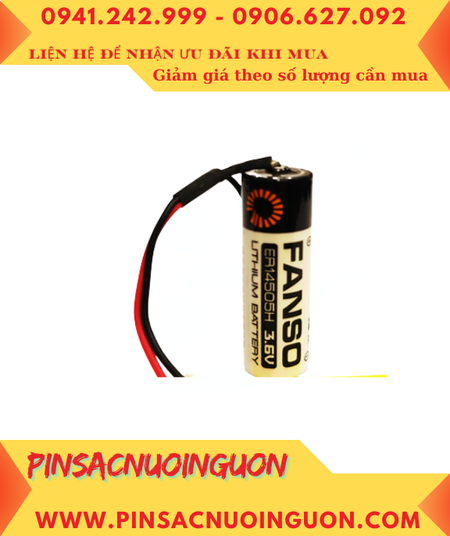 Pin ER14505H _Pin Fanso ER14505H; Pin nuôi nguồn FANSO ER14505H lithium 3.6v AA 2700mAh (zắc trắng)
