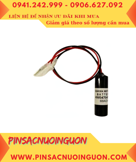 Toshiba ER6V (Zắc Motoman PLC); Pin nuôi nguồn Toshiba ER6V lithium 3.6v AA 2000mAh, Xuất xứ Nhật