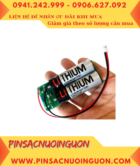 Pin nuôi nguồn ER6-3C38 SF16915 Battery Pack 3.6v For FGBB631BDL-72X Flow Meter, Xuất xứ NHẬT