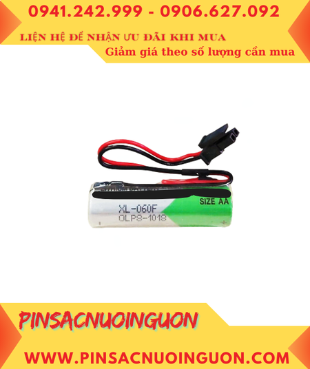 XENO XL-060F (ZẮC ABB), Pin nuôi nguồn XENO XL-060F lithium 3.6v AA 2600mAh _Xuất xứ Hàn Quốc