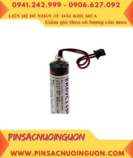 Mitsubishi ER6VC119B; Pin nuôi nguồn Mitsubishi ER6VC119B lithium 3.6v AA 2000mAh _Xuất xứ Nhật