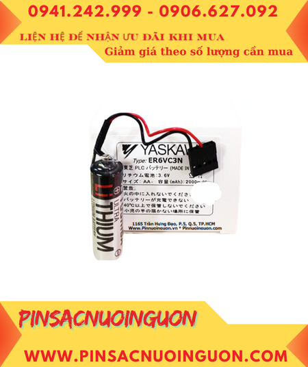 Yaskawa ER6VC3N; Pin nuôi nguồn Yaskawa ER6VC3N 3.6v AA2000mAh chính hãng _Xuất xứ Nhật