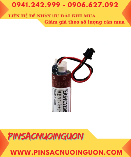Maxell ER6C (ER6VC119B); Pin nuôi nguồn PLC Maxell ER6C 3.6v AA1800mAh Lithium Thionyl Chloride