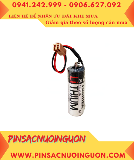 Toshiba ER6V (chuẩn Châu Âu EU); Pin nuôi nguồn PLC Toshiba ER6V lithium 3.6v AA 2000mAh, X.xứ Nhật