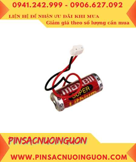 Pin ER10/28 _Pin ER10280; Pin nuôi nguồn ER10280 lithium 3.6v 2/3AAA 450mAh (Xuất xứ NHẬT)