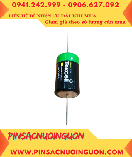 Tekcell SB-AA02; Pin nuôi nguồn PLC Tekcell SB-AA02 lithium 3.6v 1/2AA 1200mAh _Xuất xứ Hàn Quốc