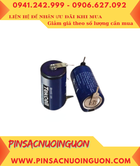 Tekcell SB-AA02; Pin nuôi nguồn PLC Tekcell SB-AA02 LITHIUM 3.6V 1/2AA 1200mAh _Made in Korea