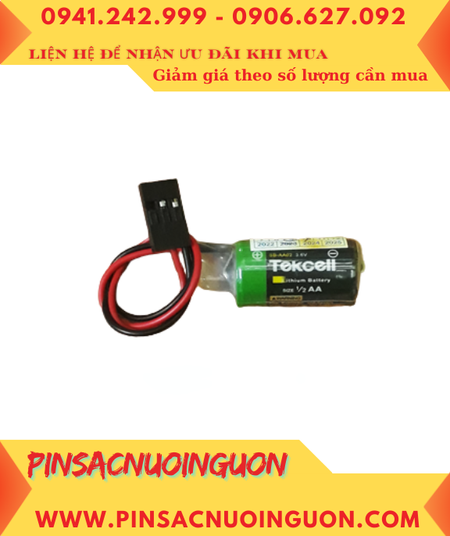 Tekcell SB-AA02; Pin nuôi nguồn PLC Tekcell SB-AA02 lithium 3.6v 1/2AA 1200mAh _Xuất xứ Hàn Quốc