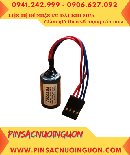FUJI FBT030A ; Pin nuôi nguồn FUJI FBT030A lithium 3.6v 1/2AA 1000mAh _Made in Japan