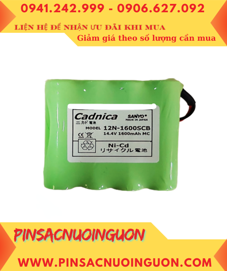 YAMAHA 12N-1600SCB, Pin nuôi nguồn YAMAHA 12N-1600SCB (14.4V-1600mAh) /Xuất xứ NHẬT
