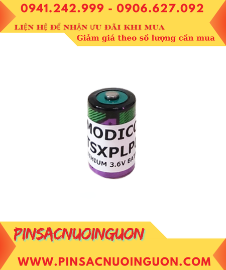 Siemens TSXPLP01, Pin nuôi nguồn Siemens TSXPLP01 lithium 3.6V 1/2AA 1200mAh (Xuất xứ ISRAEL)