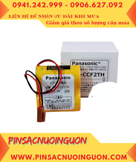 Panasonic BR-CCF2TH; Pin nuôi nguồn Panasonic BR-CCF2TH lithium 6v 5000mAh chính hãng, Xuất xứ Nhật