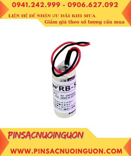 Koyo RB-5, Pin nuôi nguồn PLC Koyo RB-5 lithium 3v 1800mAh chính hãng _Xuất xứ Nhật