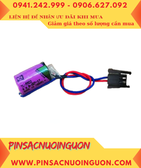 Tadiran TL-5902 (ZẮC CẮM); Pin nuôi nguồn Tadiran TL-5902 lithium 3.6v 1/2AA 1200mAh _Xuất xứ Israel